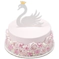 thumbnail image 1 of Cake Topper Decor, Everday Favorites,Princess Swan Layon (2/PKG), 1 of 1