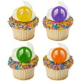 thumbnail image 1 of Cake Topper Decor, Everyday Birthday,Peace cake décor for parties and fun17687 (12/PKG), 1 of 2