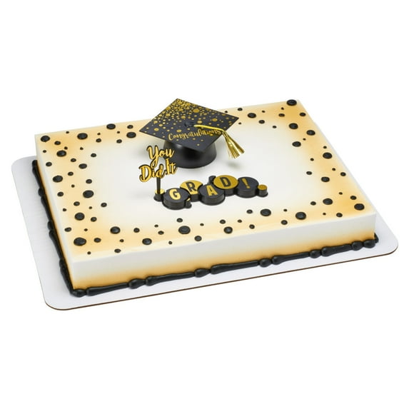 Cake Topper Decor, Graduation,You Did It! cake topper for graduation 22280 (6 SETS)