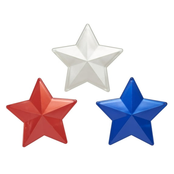 Cake Topper Decor, Star Adornment Assortment (24/PKG)
