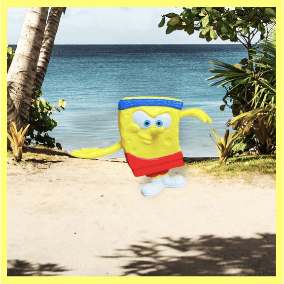 Cake Topper Figure Figurine SpongeBob SquarePants 3 pvc