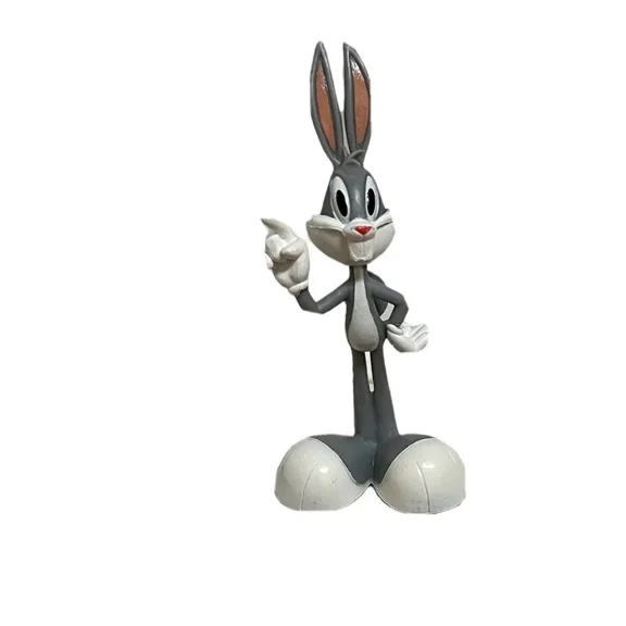 Cake Topper Figurine Figure Pvc Looney Tunes Rabbit 3 New Gift Rare