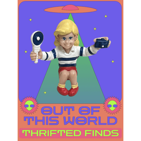 Cake Topper Kids Club Toy Transporters Girl Snaps Loose Figure Camera 3