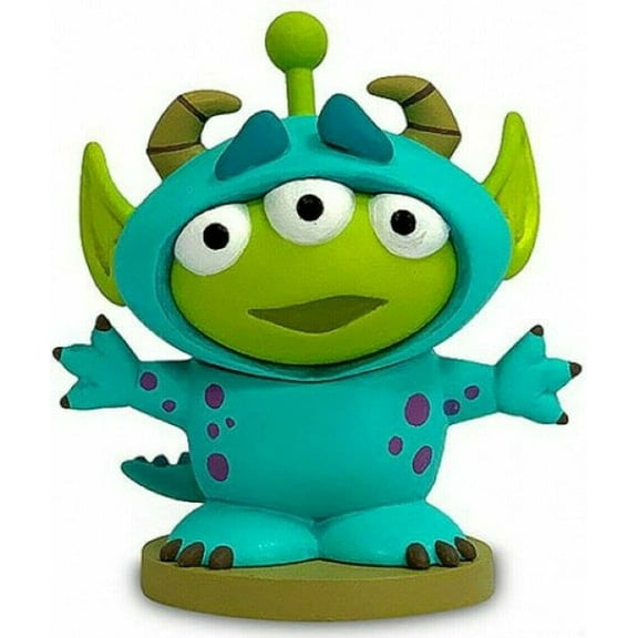Cake Topper Remix Space Alien As Monsters inc Sully Sulley Sullivan Monster 3"