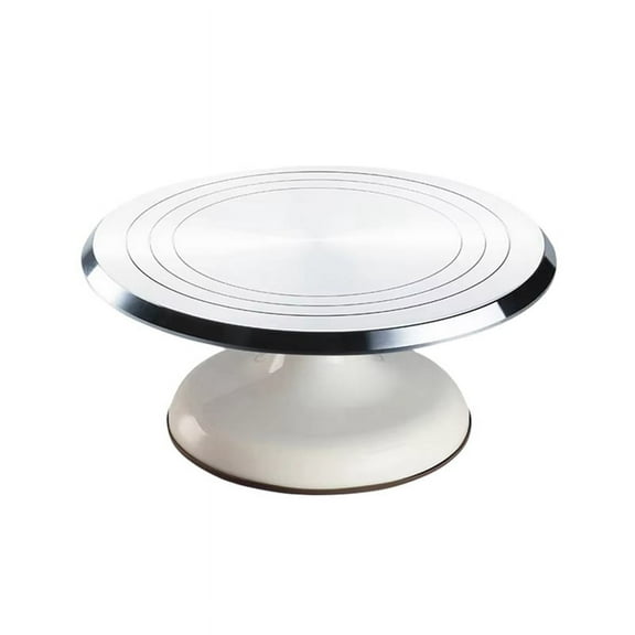 TOP! Cake Turntable for Making 12 Inch Aluminum Alloy Stable Rotation Removable and Easy to Clean Bakeware