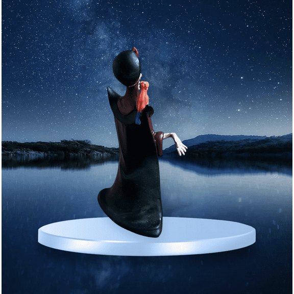 Cake topper limited edition villain jafar from Aladdin Sculpture!! NEW RARE 4 Figure Figurine Charm