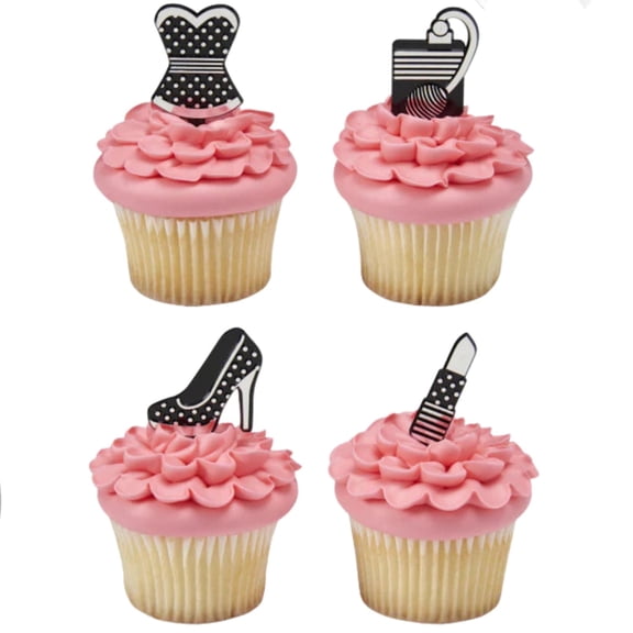 CakeDrake Cake Picks Fun Girls Night Out Theme 12ct