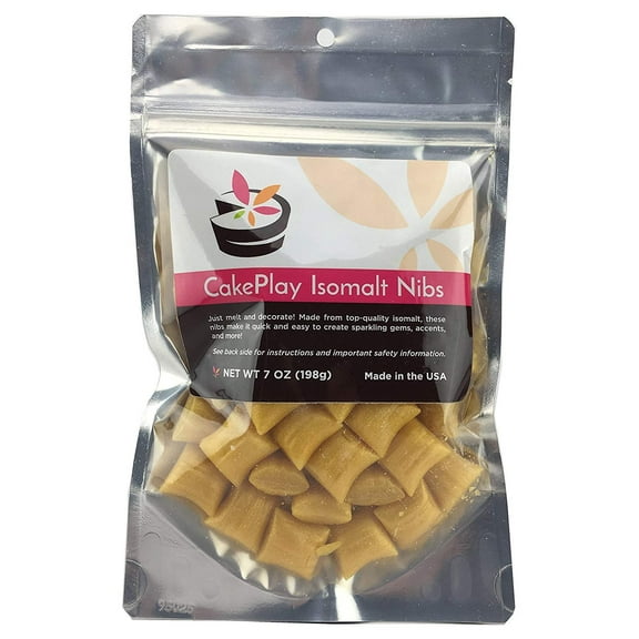 CakePlay Isomalt Nibs - Gold