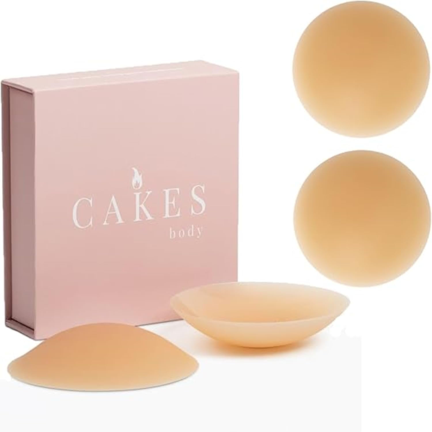 Cakes Body Grippy Not Sticky Seamless Covers, Large Adhesive Reusable