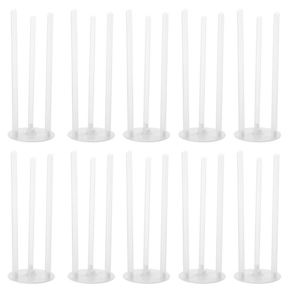 Cakesupport Rods Tiered Kit Clear Separator Stacking Sticks Wedding Pillars Stand Dowels Bracket Board Tier Dowel Layer