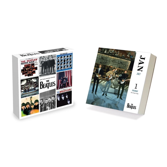 Cal 2027- The Beatles Daily Desktop, (Paperback)