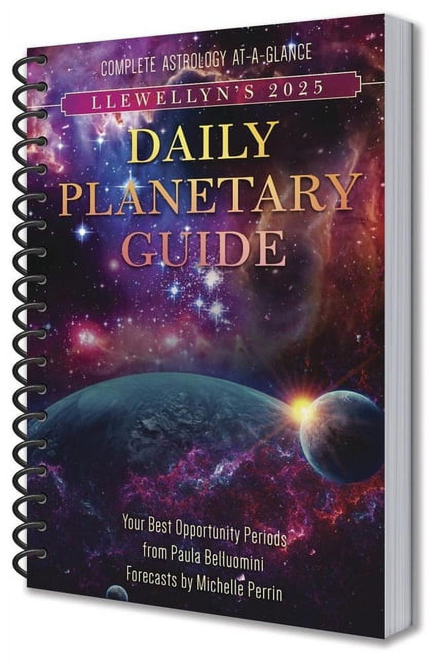 Llewellyn's 2025 Daily Planetary Guide Paperback Astrology Book