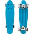 thumbnail image 1 of Cal 7 22.5 In. Complete Mini Cruiser Plastic Skateboard with Swirl Wheels, 1 of 7