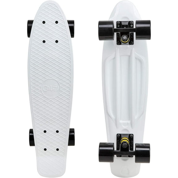 Cal 7 22.5 In. Complete Retro Design Mini Cruiser Skateboard (Paragon)