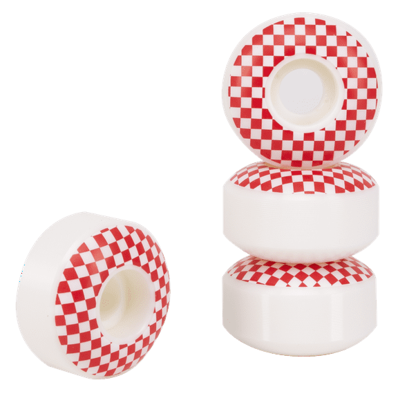 Cal 7 52mm 99A Red Checker Skateboard Wheels