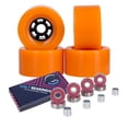 thumbnail image 1 of Cal 7 90mm 78A Longboard Flywheels + ABEC 7 Bearings and Spacers (Orange), 1 of 1