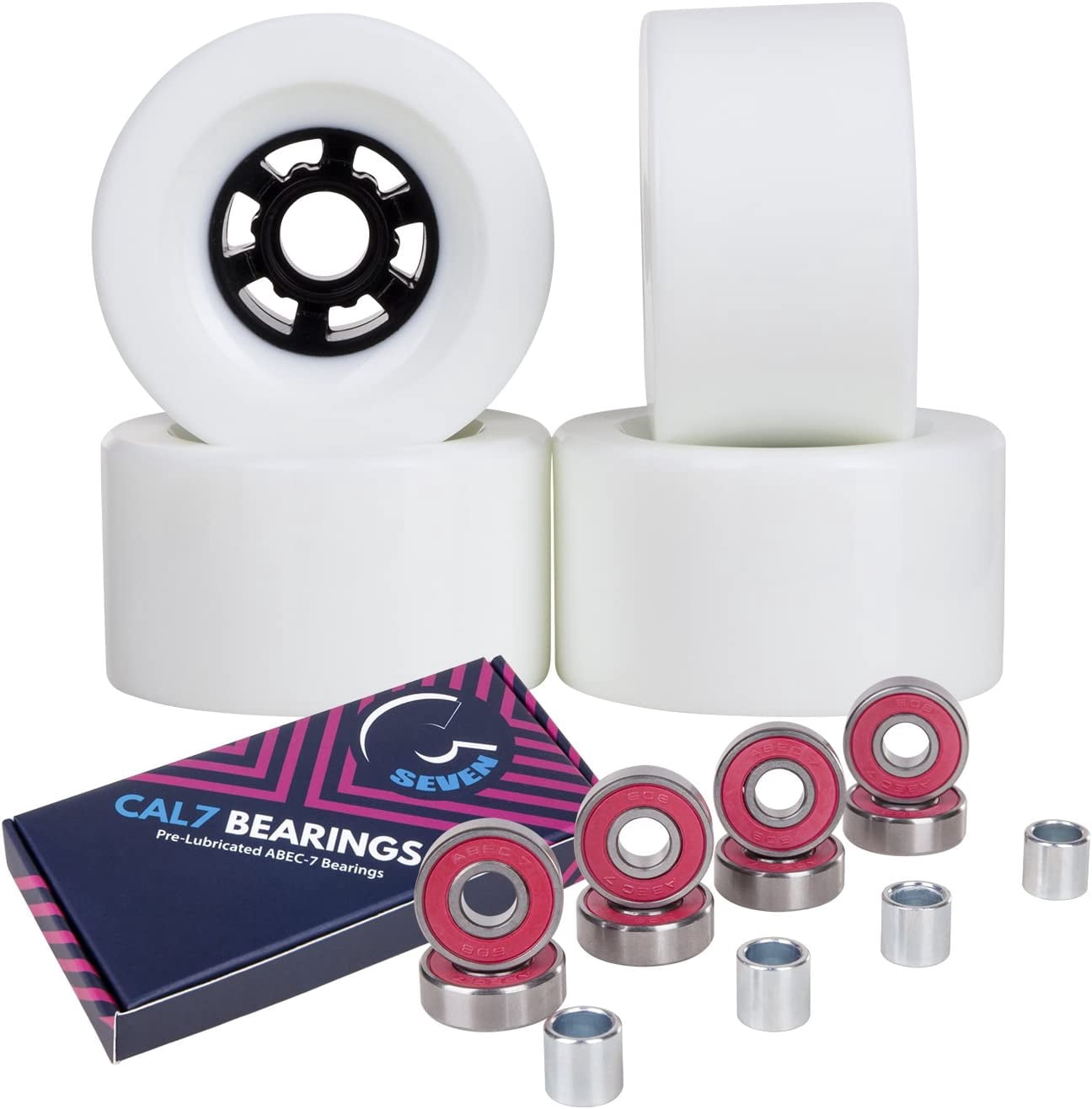 Cal 7 90mm 78A Longboard and Cruiser Wheels - Walmart.com