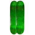 thumbnail image 1 of Cal 7 Blank Maple Skateboard Decks | 8.5 Inch | Two Pack Combinations (Green), 1 of 1
