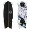 thumbnail image 1 of Cal 7 Fishtail Deck 22-inch Mini Cruiser Skateboard (Orchard), 1 of 8
