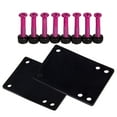 thumbnail image 1 of Cal 7 Skateboard 1/8" Riser Pads and 1" Hardware (Pink), 1 of 1