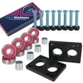 thumbnail image 1 of Cal 7 Skateboard Bundle - 1.25" Hardware, 1/4" Riser Pads, and ABEC-7 Bearings (Light Blue), 1 of 1