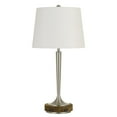 thumbnail image 1 of Belen Kox 150W 3 Way Chester Metal Table Lamp With Wood Accent Base And 2 Usb Charging Ports, 1 of 3