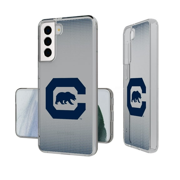 Cal Bears Linen Logo Galaxy Clear Case