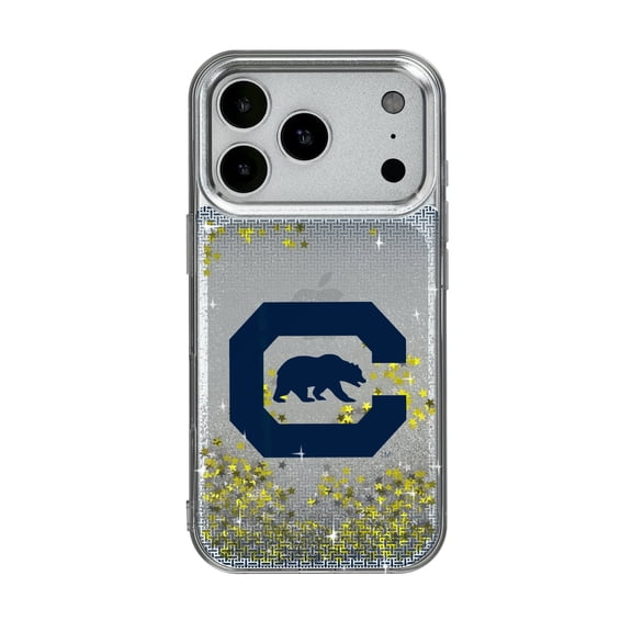 Cal Bears Linen Logo iPhone Glitter Case