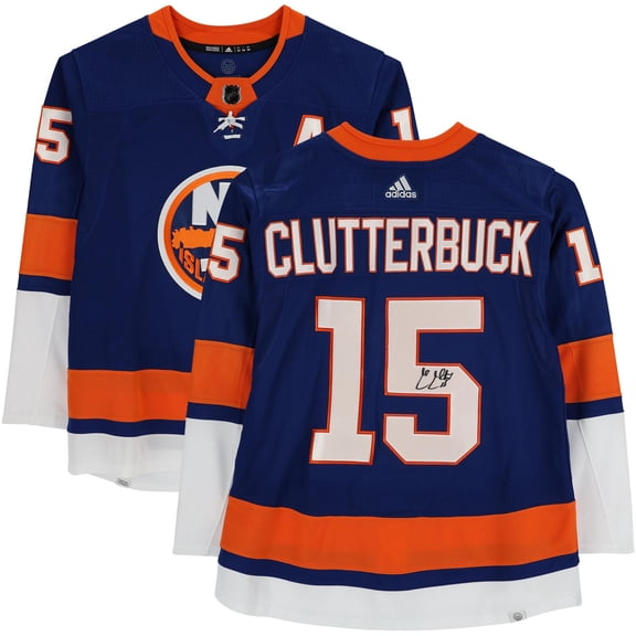 Cal Clutterbuck New York Islanders Autographed Adidas Blue Jersey - Fanatics Authentic Certified