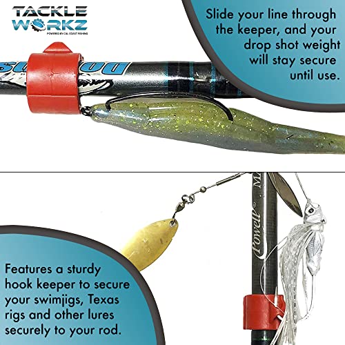 Cal Coast Cali Clip Drop Shot Weight and Hook Holder — Molded Plastic