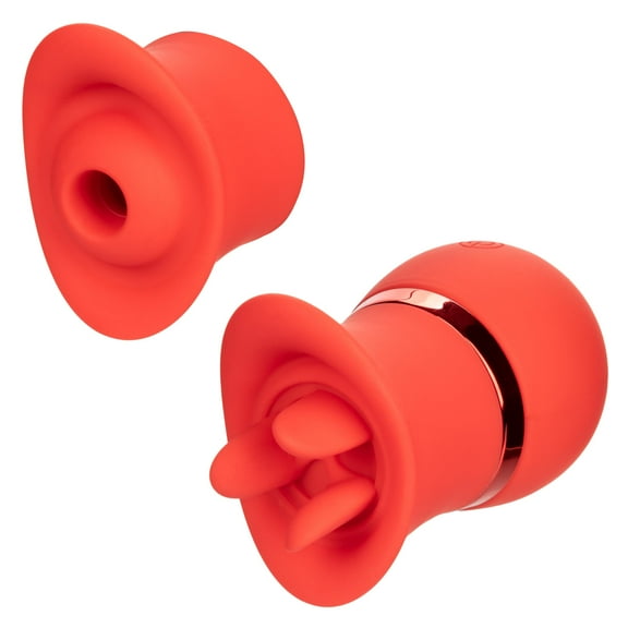 Cal Exotics French Kiss Suck and Play Interchangeable Suction Vibrator Set