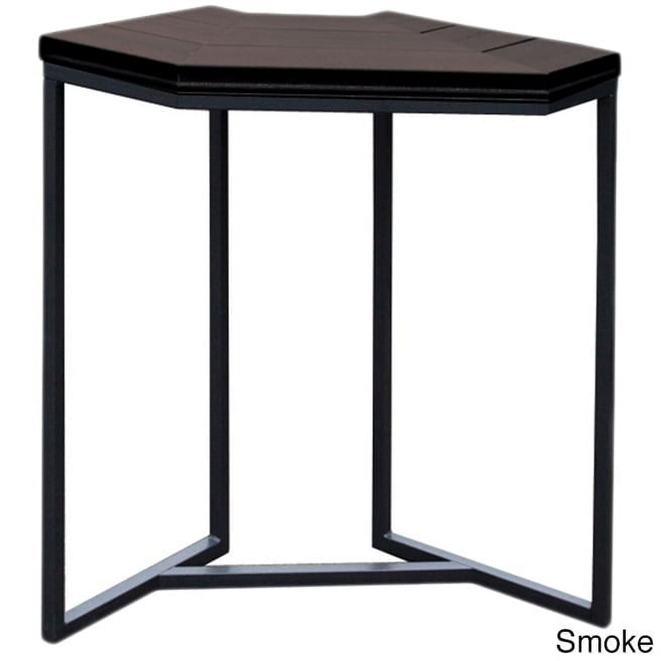 Cal Flame  Red/Black Plastic/Metal Corner Spa Bar Brown