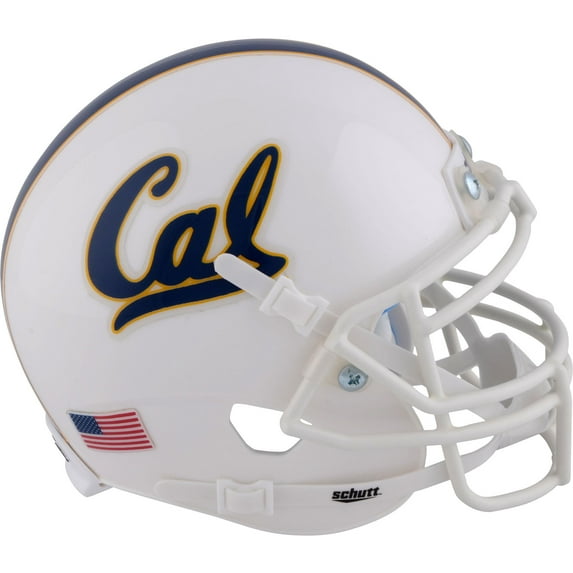 Cal Golden Bears Schutt White Mini Helmet