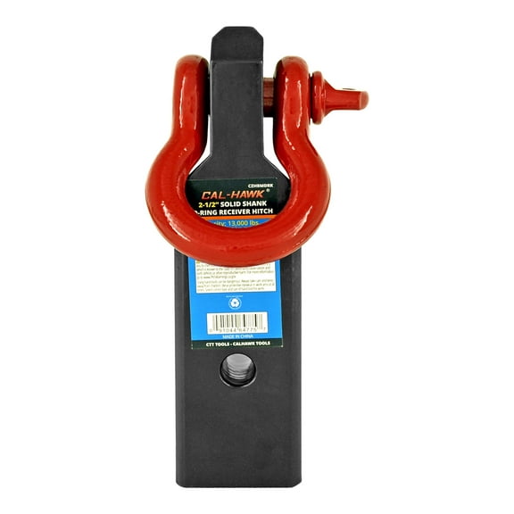 2-1/2" Solid Shank D-Ring Receiver Tow Towing Hitch