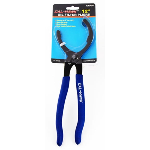 cal hawk tools 12"" oil filter pliers