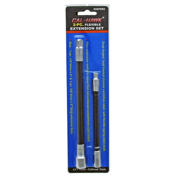 Cal Hawk Tools 2-pc. Flex Extension Bits