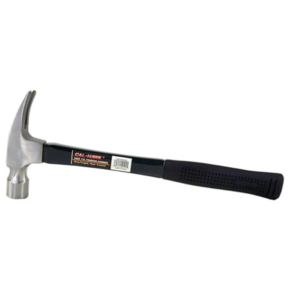 "Cal Hawk Tools 24-oz Fiberglass Framing Hammer"