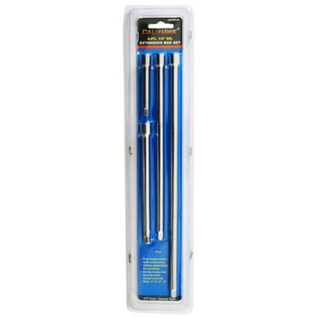 "Cal Hawk Tools 4-pc. 1/4"" Drive Extension Bar Set"