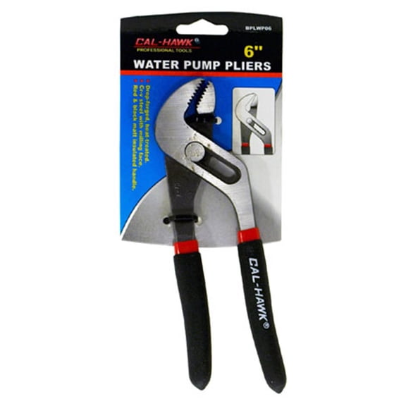 "Cal Hawk Tools 6"" Water Pump Pliers"