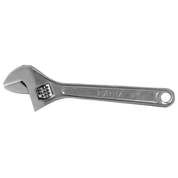 "Cal Hawk Tools 8"" Adjustable Wrench"