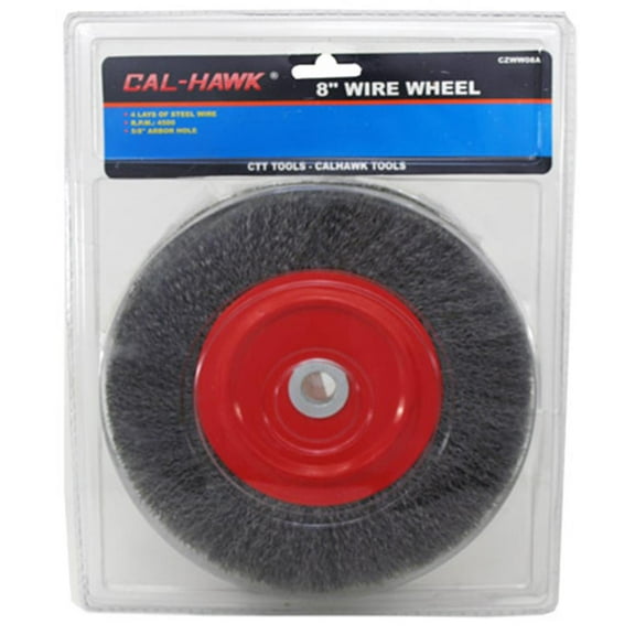 "Cal Hawk Tools 8"" Wire Wheel"