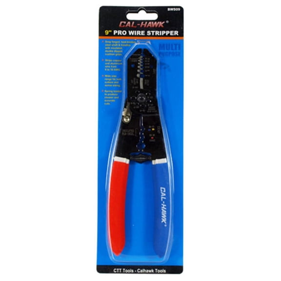 "Cal Hawk Tools 9"" Pro Wire Stripper"