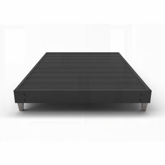 Cal King Bed Frame Foundation - Easy Assembly & No Tool Needed