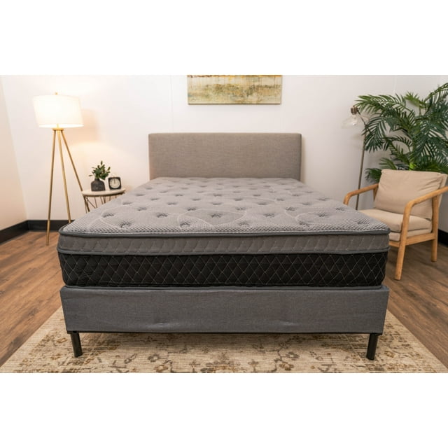 Cal King Mattress, 12 Inch Hybrid Mattress in a Box, Gel Memory Foam, Individually Wrapped Pocket Coils Innerspring Mattress, Support & Pressure Relief, Medium Firm Feel