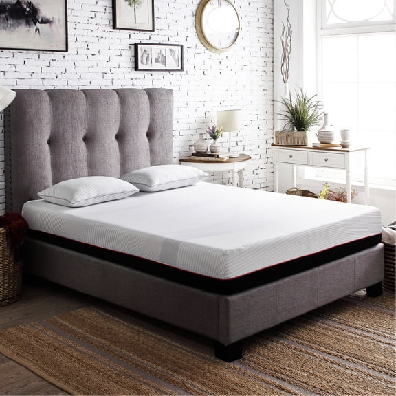 Cal King Mattress | Cooling Memory Air Foam | Pressure - Relieving Design | Sleep Soundly
