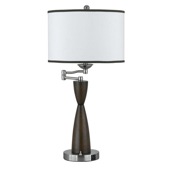 Cal Lighting CALLA-60006TB-1R Transitional One Table Lamp Lighting Accessories