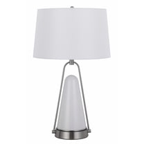 BO-3160TB-Cal Lighting-Birchmore - 1 Light Table Lamp with Night Light In Modern Style-28.75 Inches Tall and 17 Inches Wide