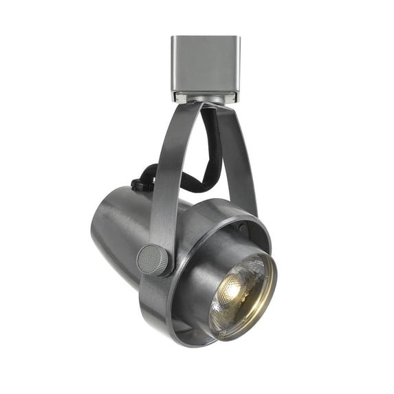Cal Lighting HT-619 LED 10W Dimmable Metal Track Fixture in Brushed Steel Silver
