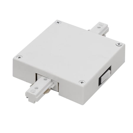 Cal Lighting 12 Amp Double Live End Metal Current Delimiter in White