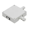 thumbnail image 1 of Cal Lighting 12 Amp Double Live End Right Metal Current Delimiter in White, 1 of 1